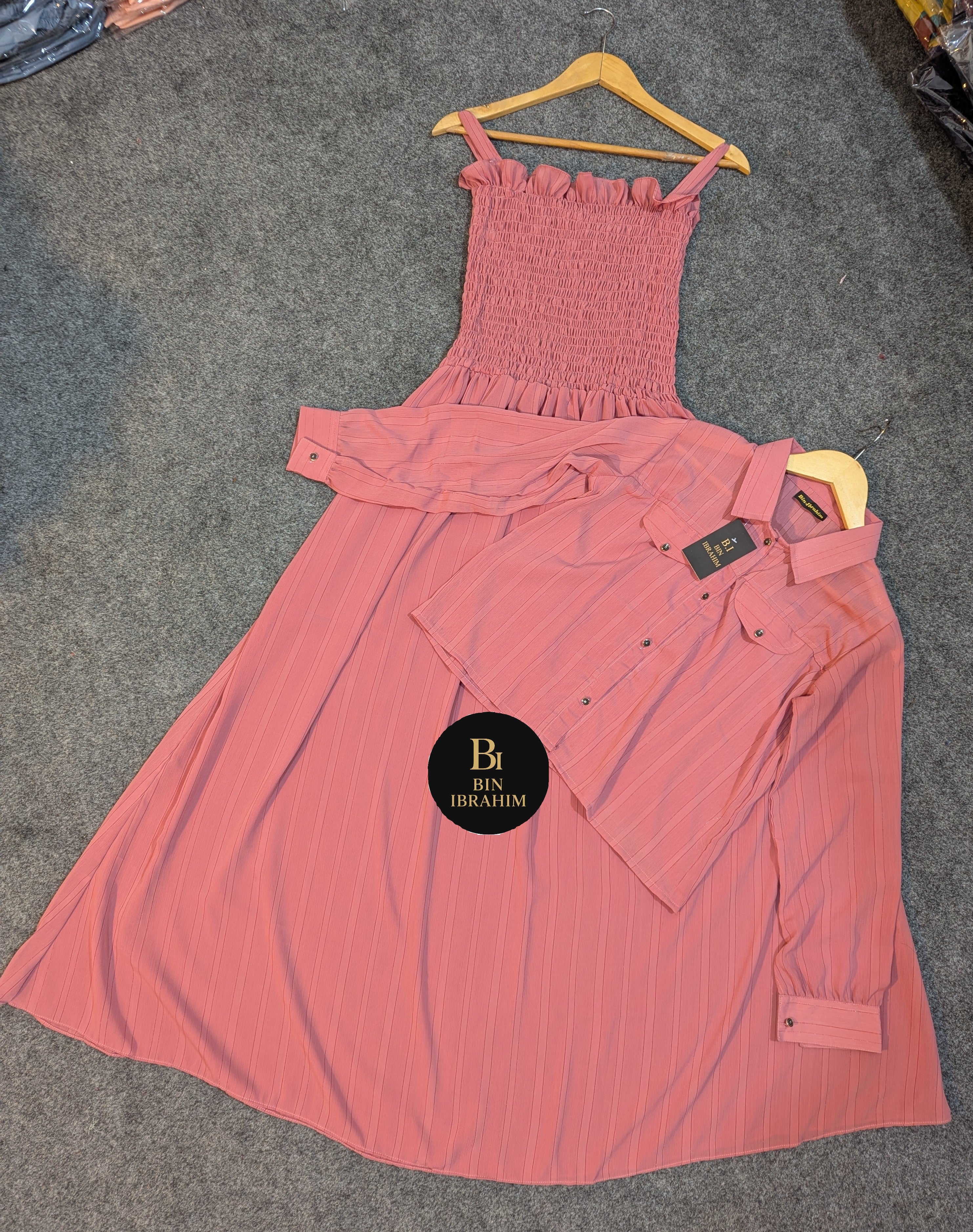 Smoking Jacket Maxi Line