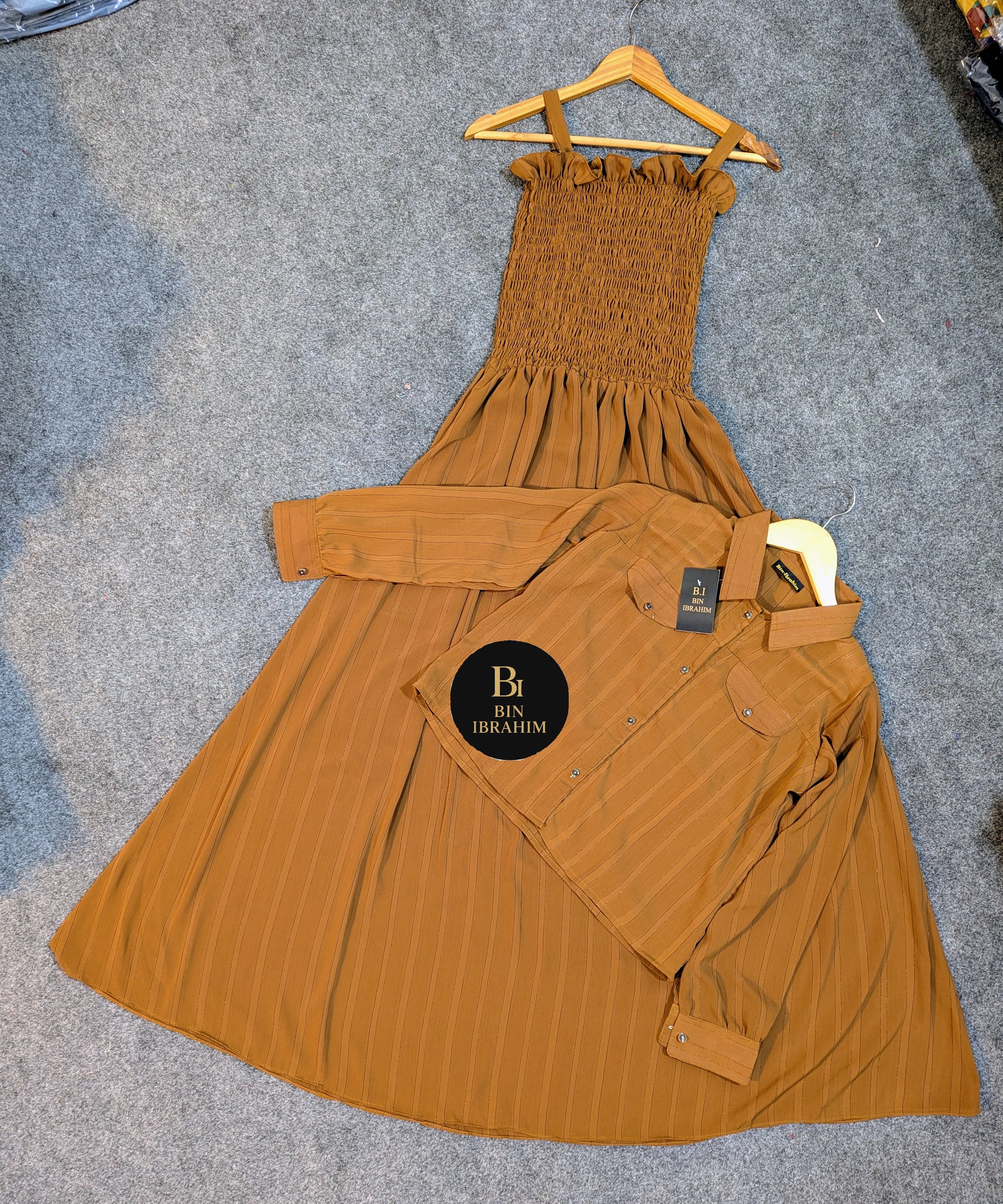Smoking Jacket Maxi Line