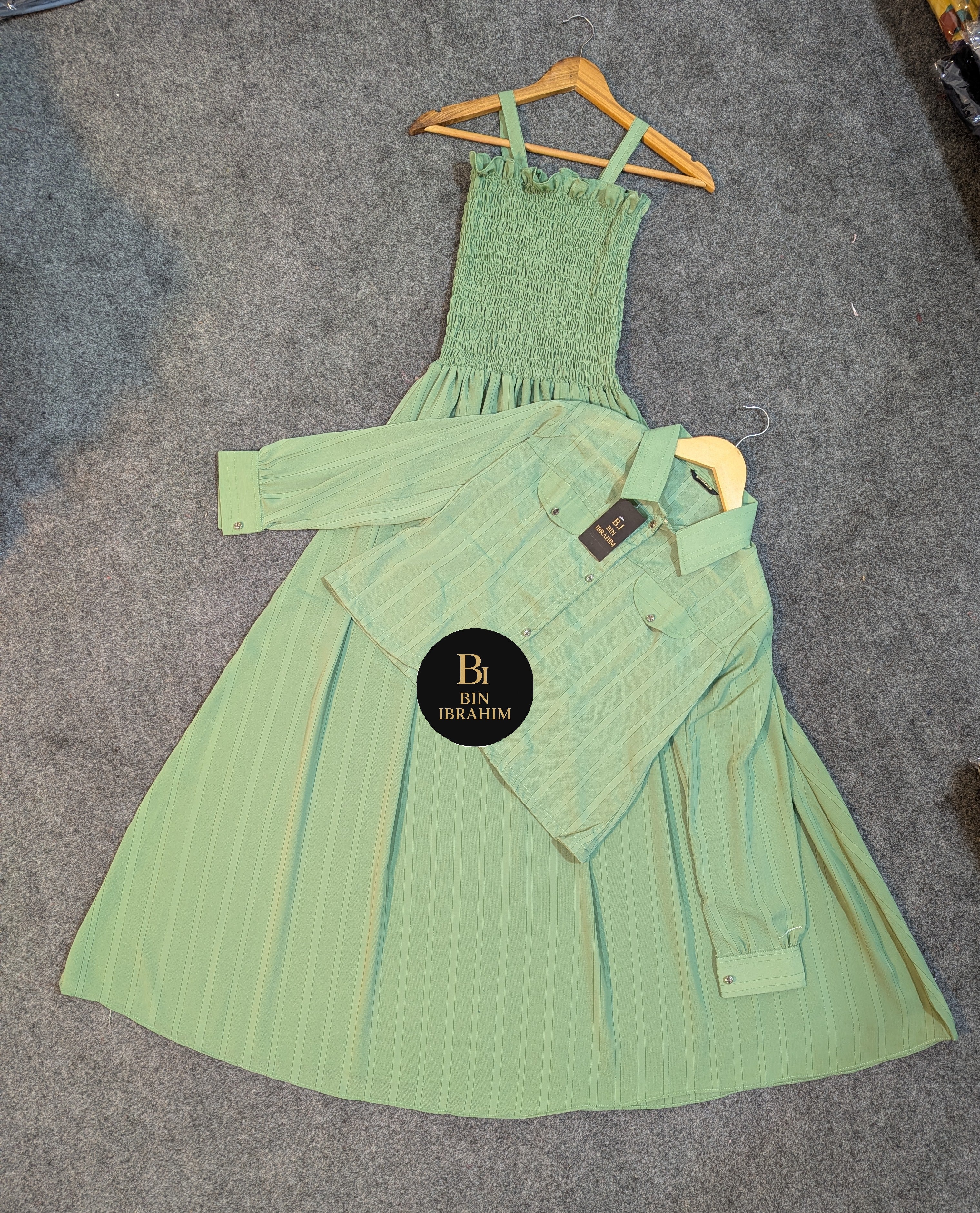 Smoking Jacket Maxi Line